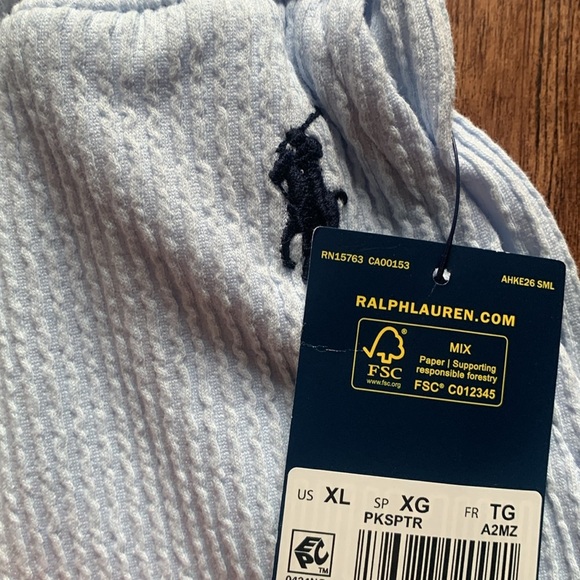 Polo Ralph Lauren Knit Pajama Pant Blue NWT - Picture 15 of 16